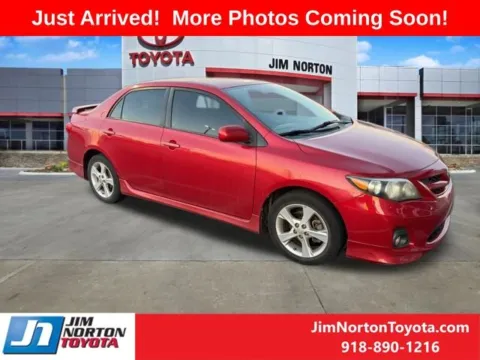 Red 2011 Toyota Corolla S for sale in Tulsa, OK