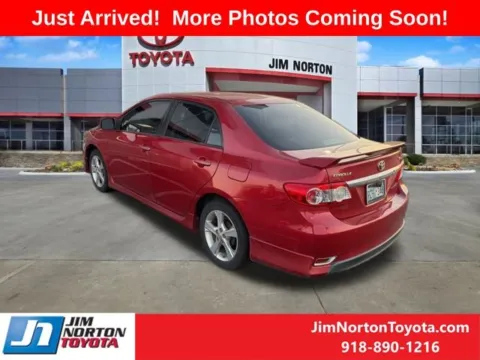 Another view of 2011 Toyota Corolla S for sale in Tulsa, OK at Jim Norton Toyota