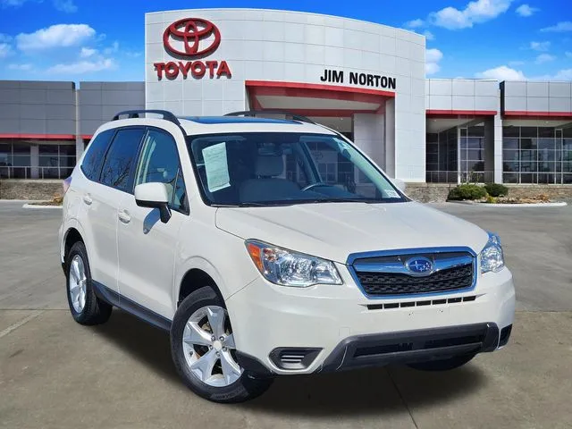 White 2016 Subaru Forester 2.5i Premium for sale in Tulsa, OK