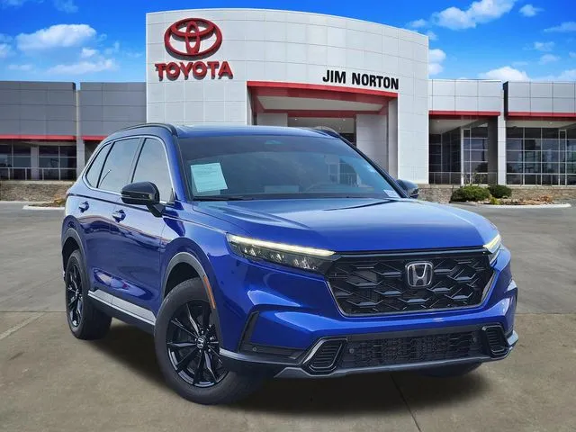 Blue 2025 Honda CR-V Hybrid Sport-L for sale in Tulsa, OK