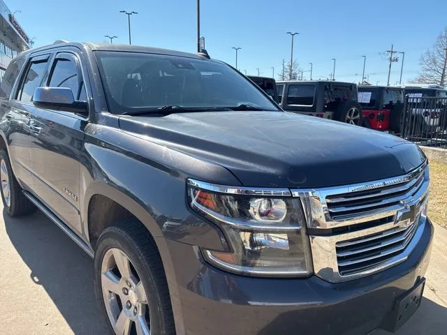Gray 2015 Chevrolet Tahoe LTZ for sale in Tulsa, OK