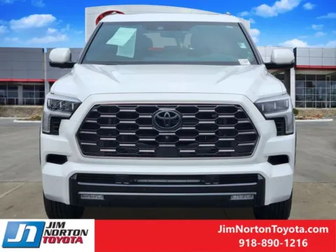 Photos of 2024 Toyota Sequoia Platinum for sale in Tulsa, OK at Jim Norton Toyota