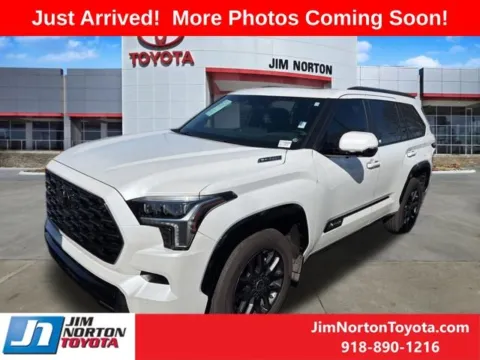 Photos of 2024 Toyota Sequoia Platinum for sale in Tulsa, OK at Jim Norton Toyota