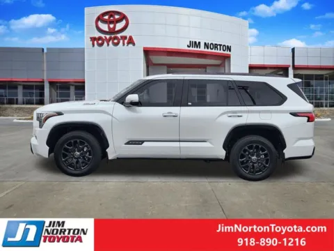 More photos of 2024 Toyota Sequoia Platinum at Jim Norton Toyota, OK