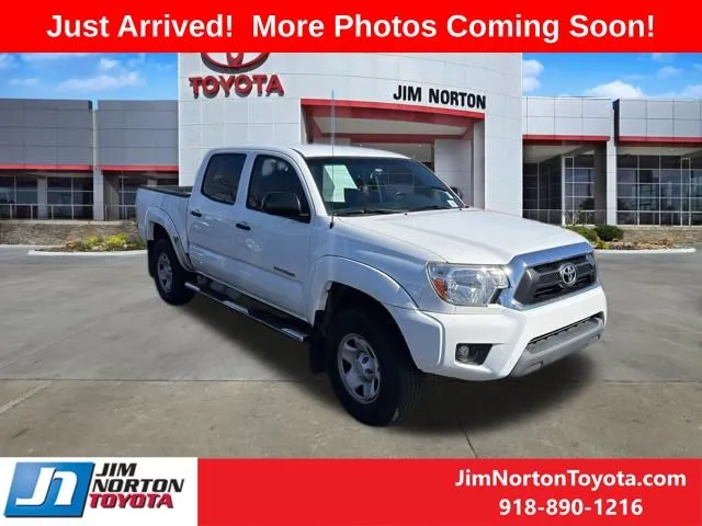 White 2013 Toyota Tacoma PreRunner for sale in Tulsa, OK