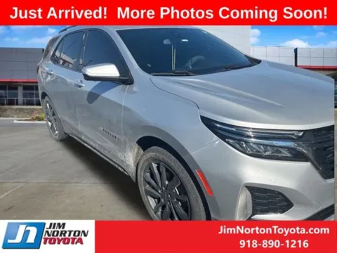 Silver 2022 Chevrolet Equinox RS for sale in Tulsa, OK