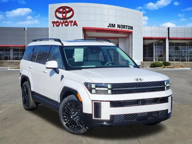 White 2025 Hyundai Santa Fe Hybrid Calligraphy for sale in Tulsa, OK