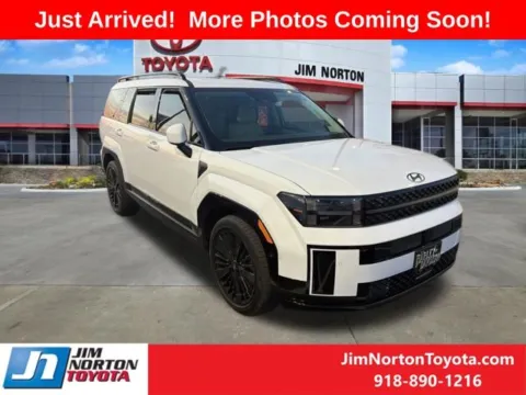 White 2025 Hyundai Santa Fe Hybrid Calligraphy for sale in Tulsa, OK