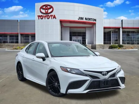 White 2024 Toyota Camry XSE V6 for sale in Tulsa, OK