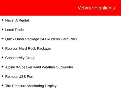 More photos of 2016 Jeep Wrangler Unlimited Rubicon at Jim Norton Toyota, OK