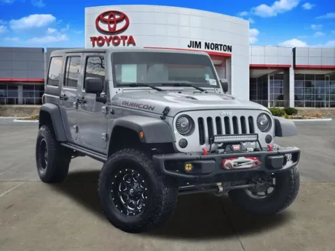 Silver 2016 Jeep Wrangler Unlimited Rubicon for sale in Tulsa, OK