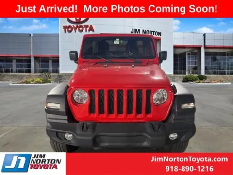 Photos of 2022 Jeep Wrangler Unlimited Sport S for sale in Tulsa, OK at Jim Norton Toyota