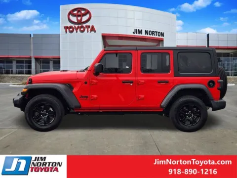 More photos of 2022 Jeep Wrangler Unlimited Sport S at Jim Norton Toyota, OK