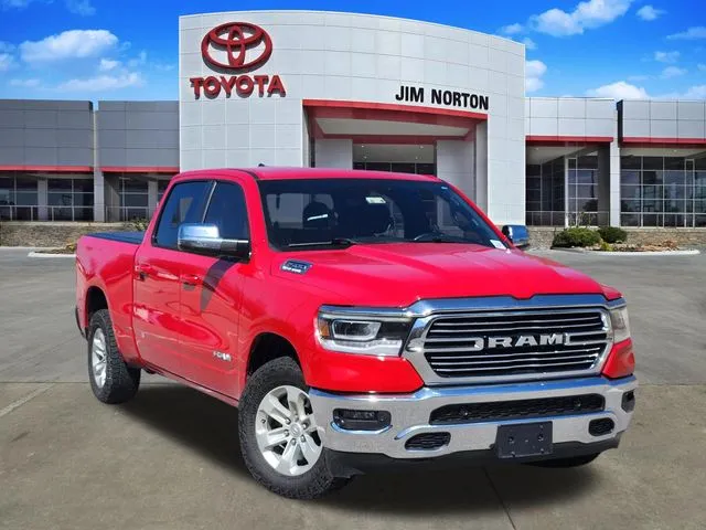 Red 2023 Ram 1500 Laramie for sale in Tulsa, OK