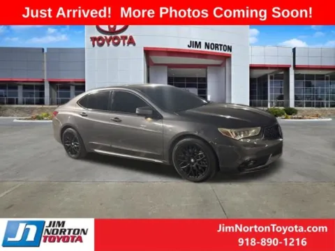 Gray 2018 Acura TLX 3.5L V6 for sale in Tulsa, OK