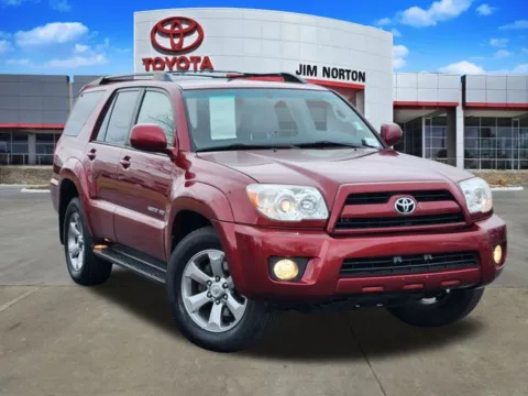 Red 2007 Toyota 4Runner Limited for sale in Tulsa, OK