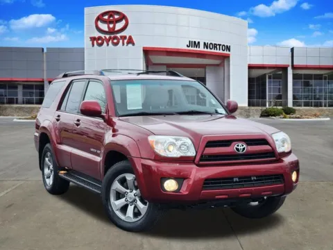 Red 2007 Toyota 4Runner Limited for sale in Tulsa, OK