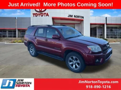 Red 2007 Toyota 4Runner Limited for sale in Tulsa, OK