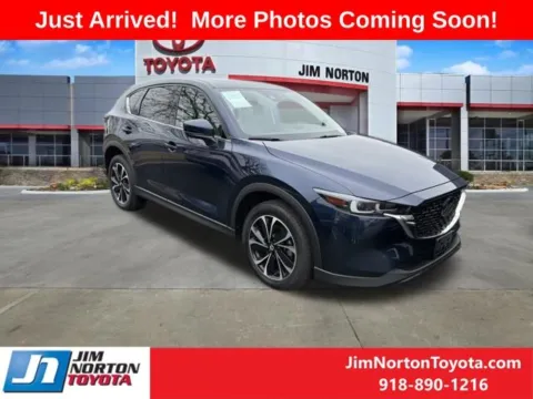 Blue 2023 Mazda CX-5 2.5 S Premium Package for sale in Tulsa, OK