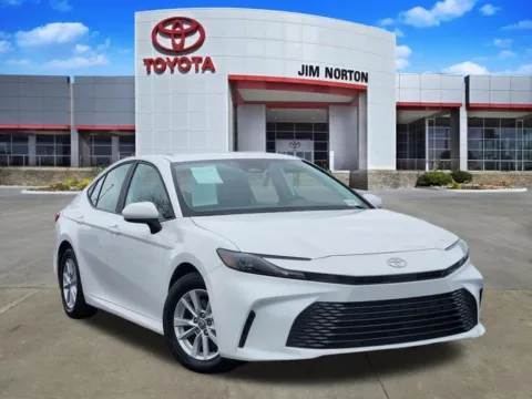 White 2025 Toyota Camry LE for sale in Tulsa, OK