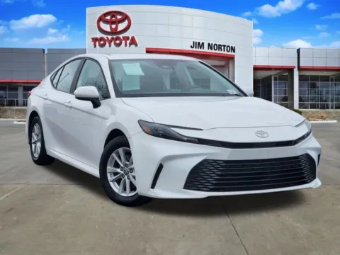 White 2025 Toyota Camry LE for sale in Tulsa, OK