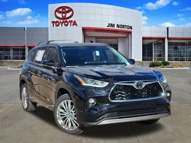 Black 2026 Toyota Highlander Hybrid Platinum for sale in Tulsa, OK