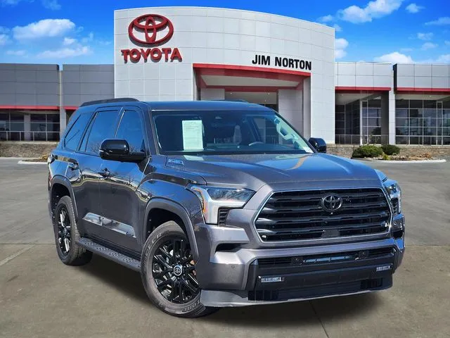 Gray 2024 Toyota Sequoia Limited for sale in Tulsa, OK