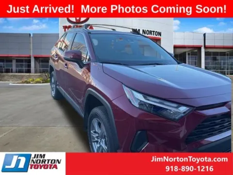 Red 2024 Toyota RAV4 Hybrid XLE for sale in Tulsa, OK