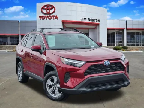Red 2024 Toyota RAV4 Hybrid XLE for sale in Tulsa, OK
