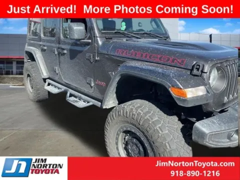 Gray 2018 Jeep Wrangler Unlimited Rubicon for sale in Tulsa, OK