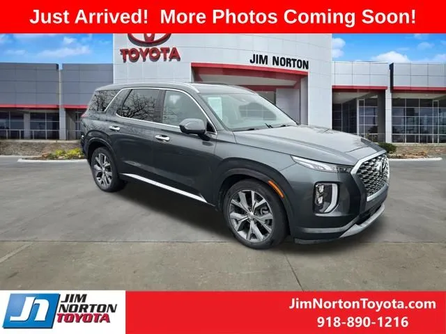 Gray 2022 Hyundai Palisade Limited for sale in Tulsa, OK
