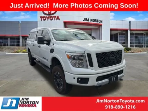 White 2017 Nissan Titan XD PRO-4X for sale in Tulsa, OK