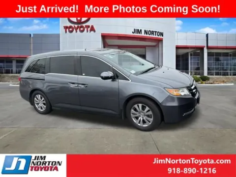 Gray 2014 Honda Odyssey EX-L for sale in Tulsa, OK