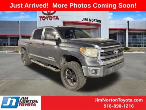 Gray 2015 Toyota Tundra SR5 for sale in Tulsa, OK