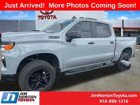 Photos of 2024 Chevrolet Silverado 1500 Custom Trail Boss for sale in Tulsa, OK at Jim Norton Toyota