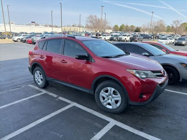 Red 2015 Toyota RAV4 LE for sale in Tulsa, OK
