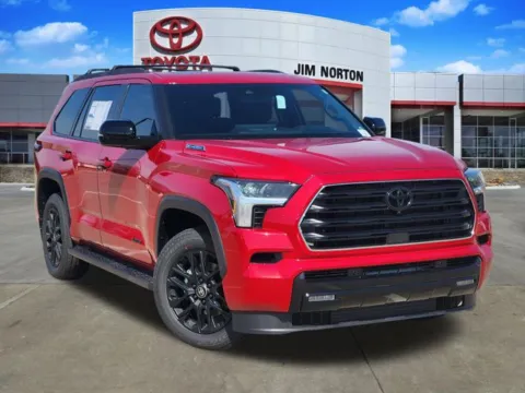 Red 2026 Toyota Sequoia Limited for sale in Tulsa, OK
