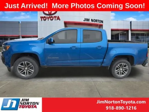 Another view of 2022 Chevrolet Colorado Work Truck for sale in Tulsa, OK at Jim Norton Toyota