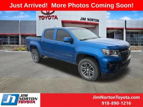 Blue 2022 Chevrolet Colorado Work Truck for sale in Tulsa, OK