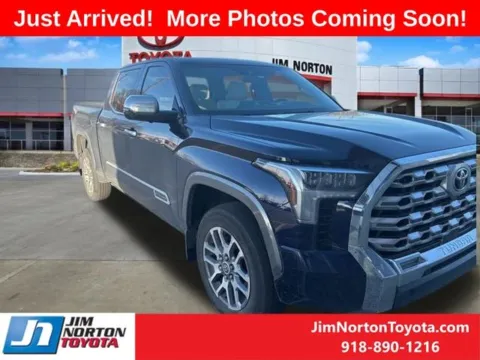 Blue 2024 Toyota Tundra 1794 for sale in Tulsa, OK
