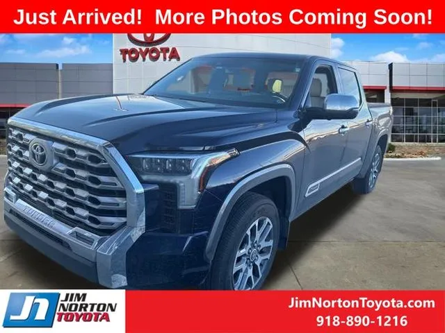 Blue 2024 Toyota Tundra 1794 for sale in Tulsa, OK