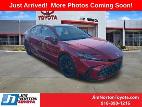Red 2025 Toyota Camry SE for sale in Tulsa, OK