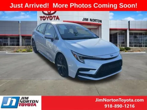 White 2025 Toyota Corolla Hybrid SE for sale in Tulsa, OK