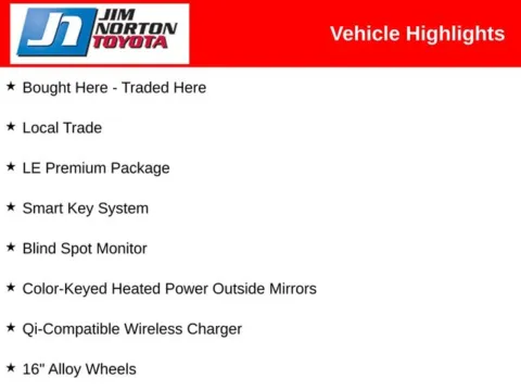 More photos of 2025 Toyota Corolla LE at Jim Norton Toyota, OK
