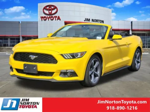 Another view of 2015 Ford Mustang EcoBoost Premium for sale in Tulsa, OK at Jim Norton Toyota