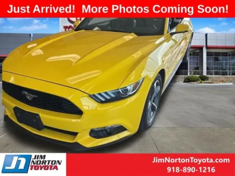 Another view of 2015 Ford Mustang EcoBoost Premium for sale in Tulsa, OK at Jim Norton Toyota
