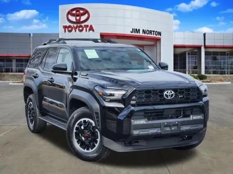 Black 2025 Toyota 4Runner i-FORCE MAX Hybrid TRD Off Road Premium for sale in Tulsa, OK