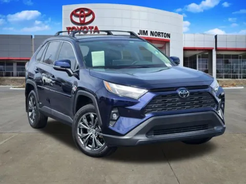 Blue 2025 Toyota RAV4 Hybrid XLE Premium for sale in Tulsa, OK
