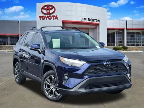 Blue 2025 Toyota RAV4 Hybrid XLE Premium for sale in Tulsa, OK