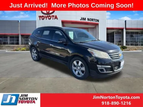 Black 2016 Chevrolet Traverse LTZ for sale in Tulsa, OK